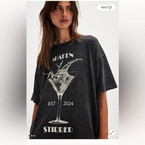 Free People Shaken Stirred Tee